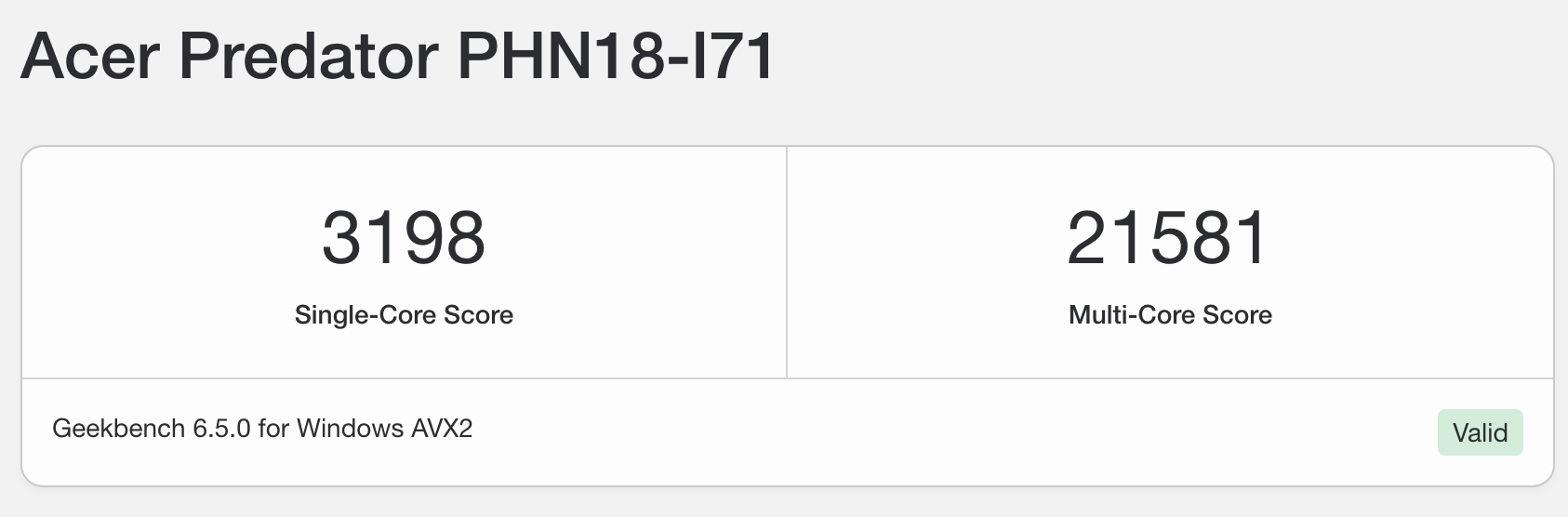 Core Ultra 9 285HX benchmark