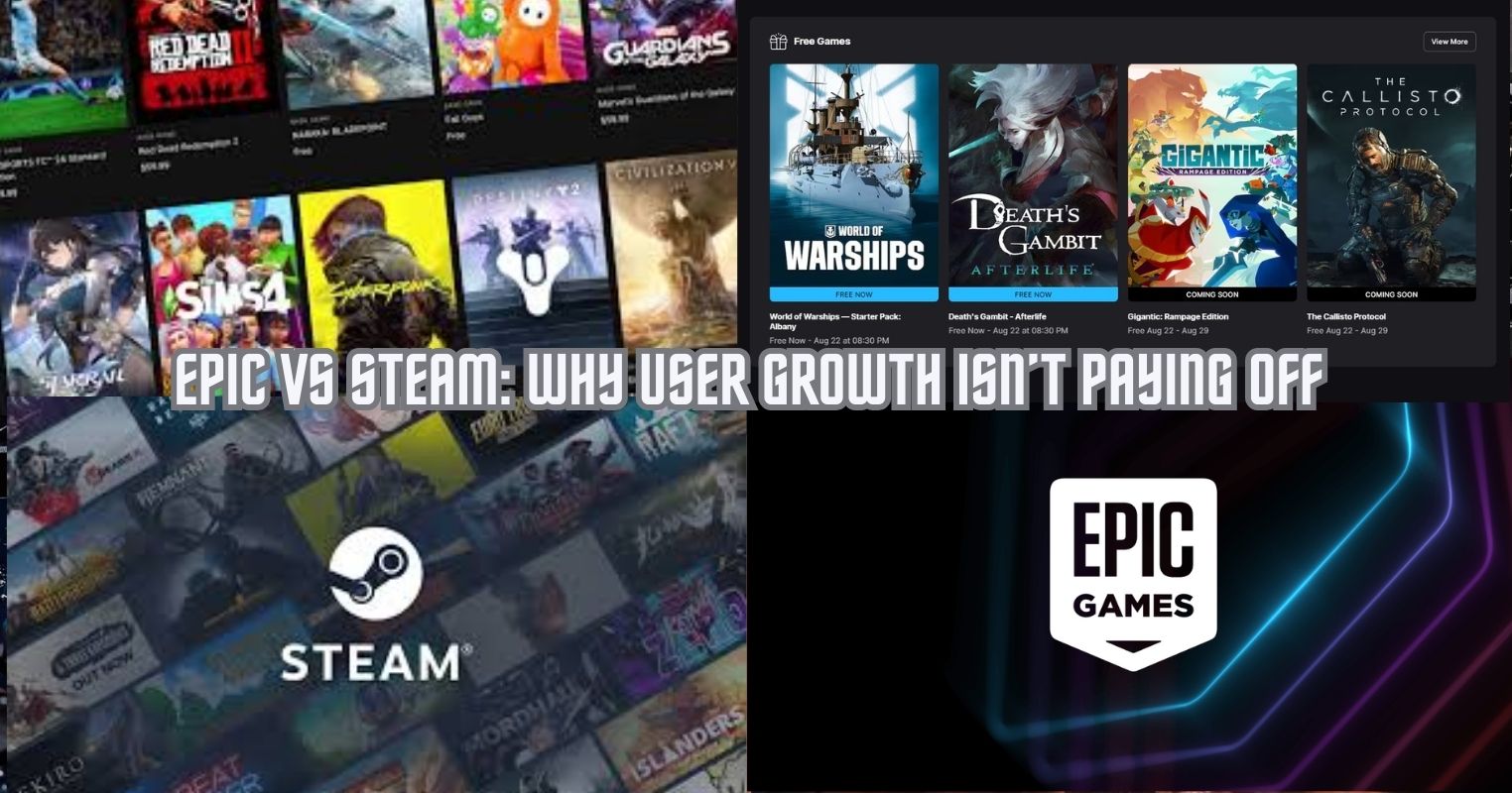 Epic vs Steam: Why User Growth Isn’t Paying Off
