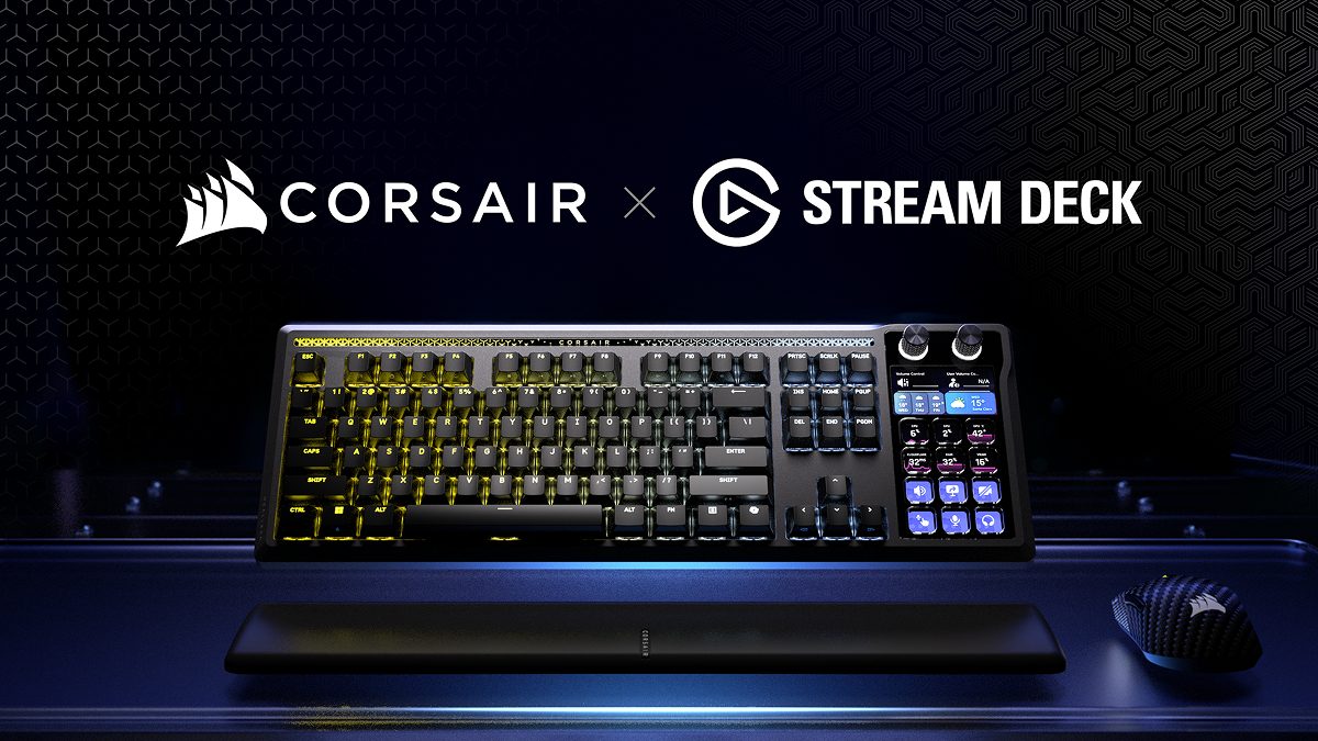 Corsair Introduces GALLEON 100 SD, Its First Keyboard with Built-In Stream Deck Controller Corsair GALLEON 100 SD