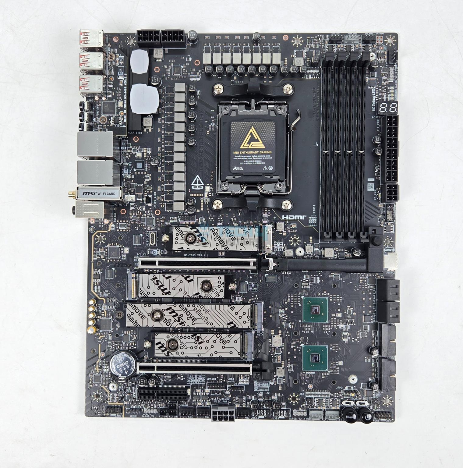The 0 MSI MEG X870E ACE MAX Motherboard carries a massive Chipset Tax for features you'll probably never end up fully leveraging.