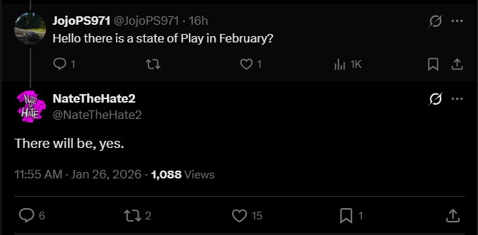 Sony is gearing up for its next PlayStation State of Play in February.