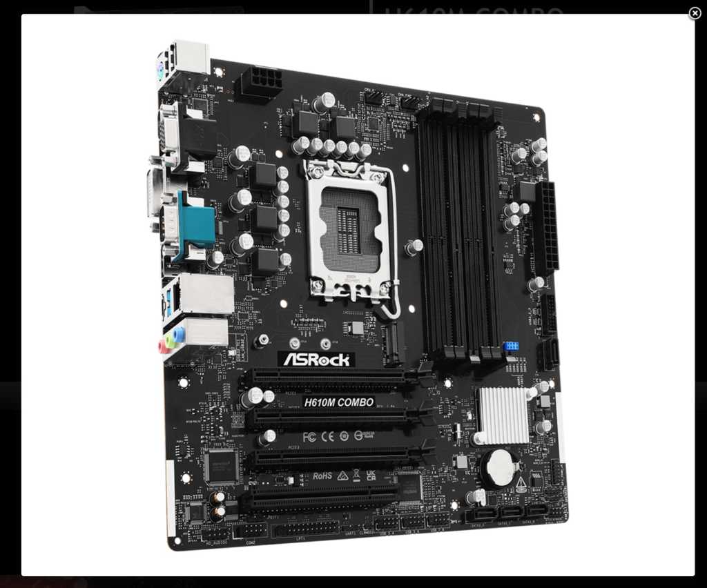 ASRock h610M combo