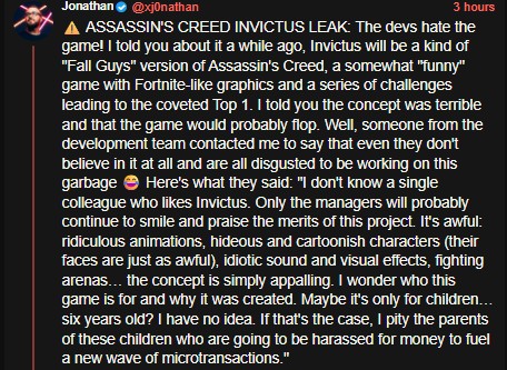 assassins creed invictus leaks