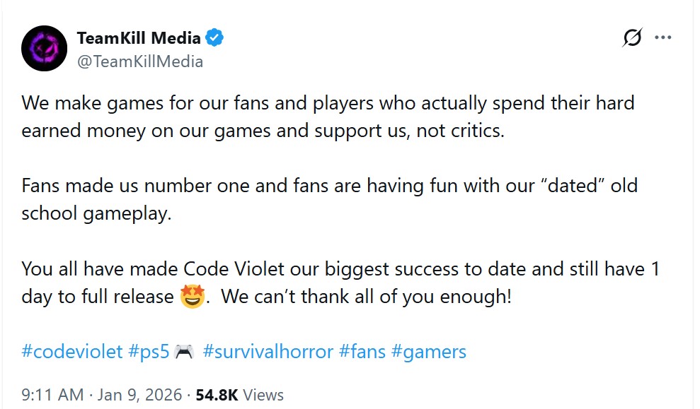 Code Violet Developer