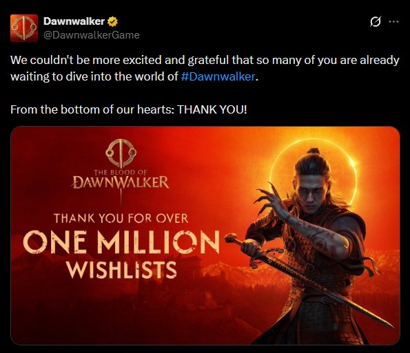Dawnwalker wishlist
