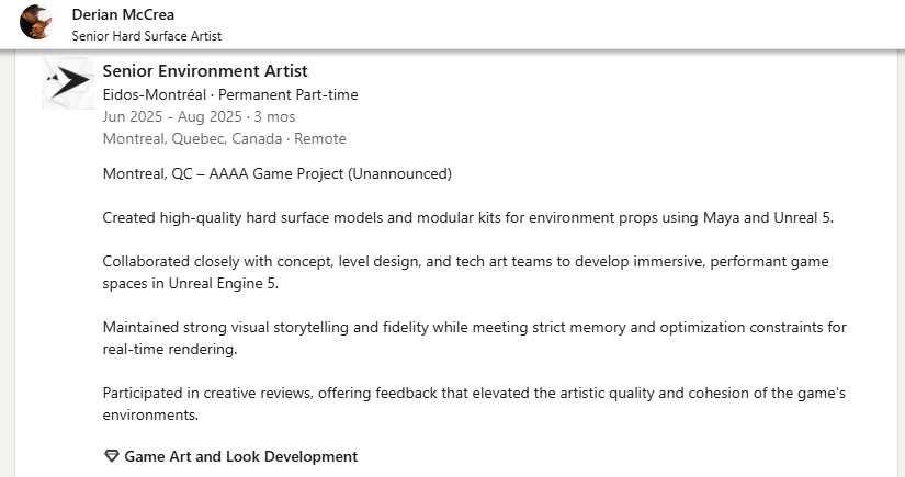 Eidos Montreal AAAA game