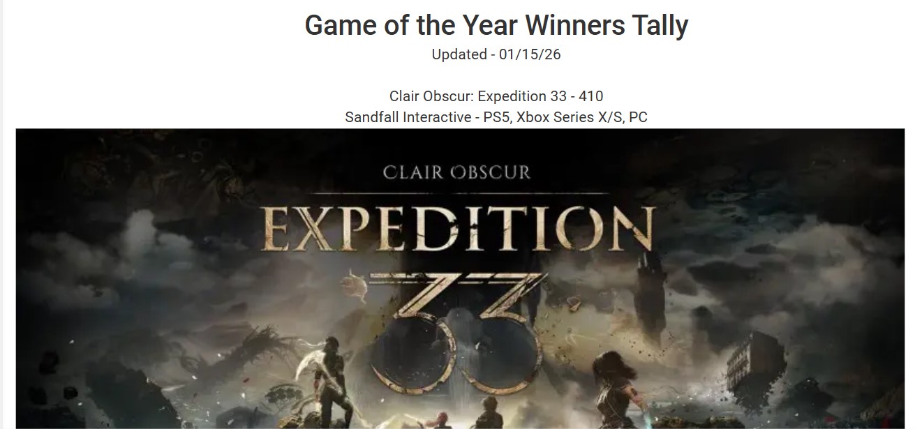expedition 33 goty