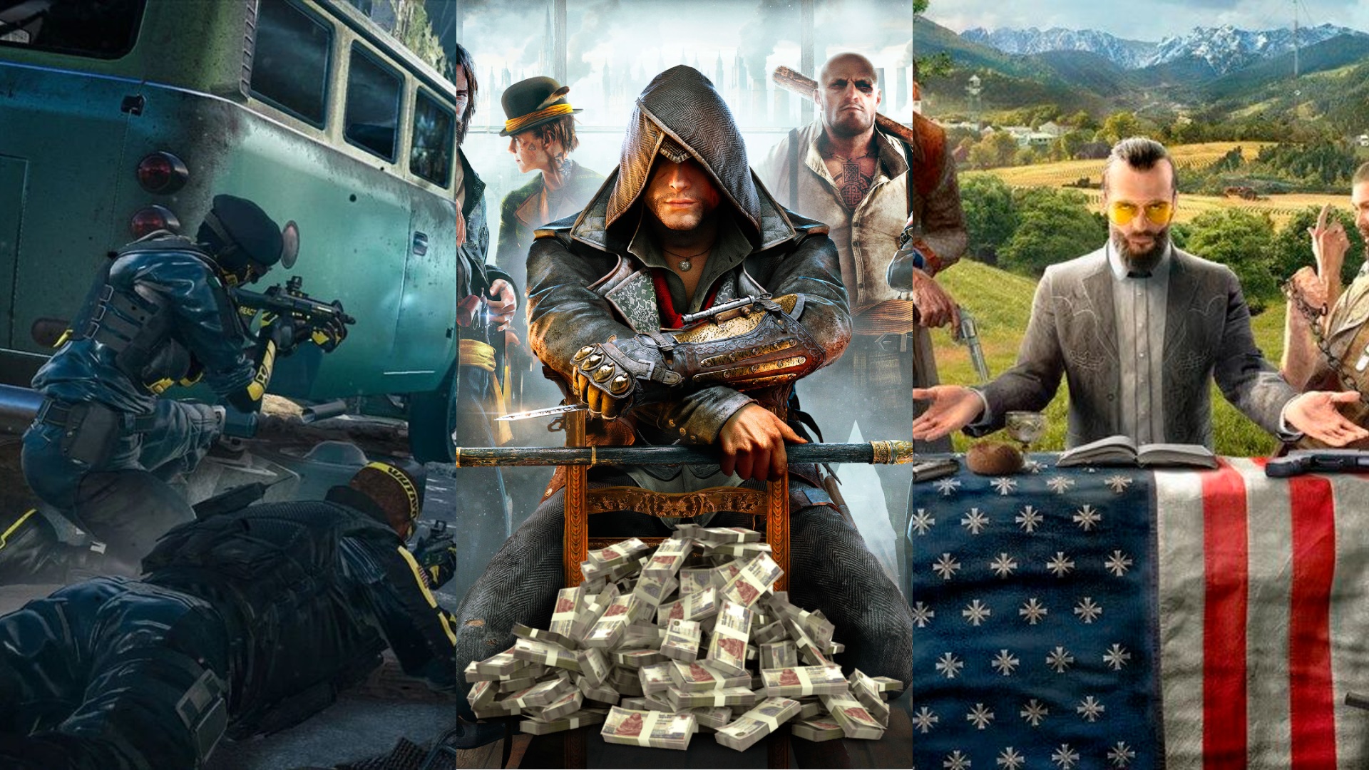 Ubisoft Aims To Make Assassin’s Creed, Far Cry and Rainbow Six “Annual Billionare Brands” Ubisoft franchises