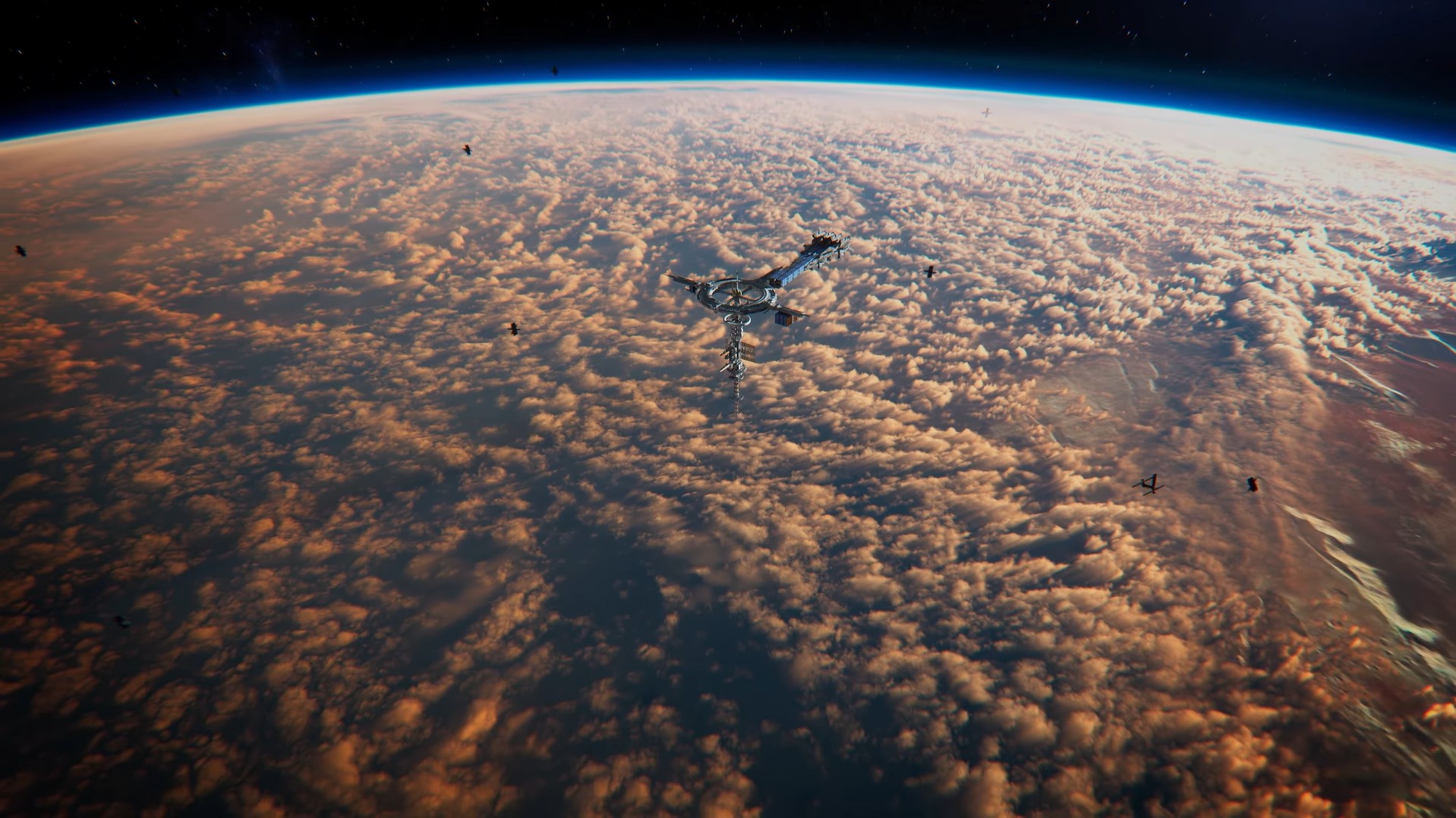 Cor3 takes place on Mars, or at least a part of it.