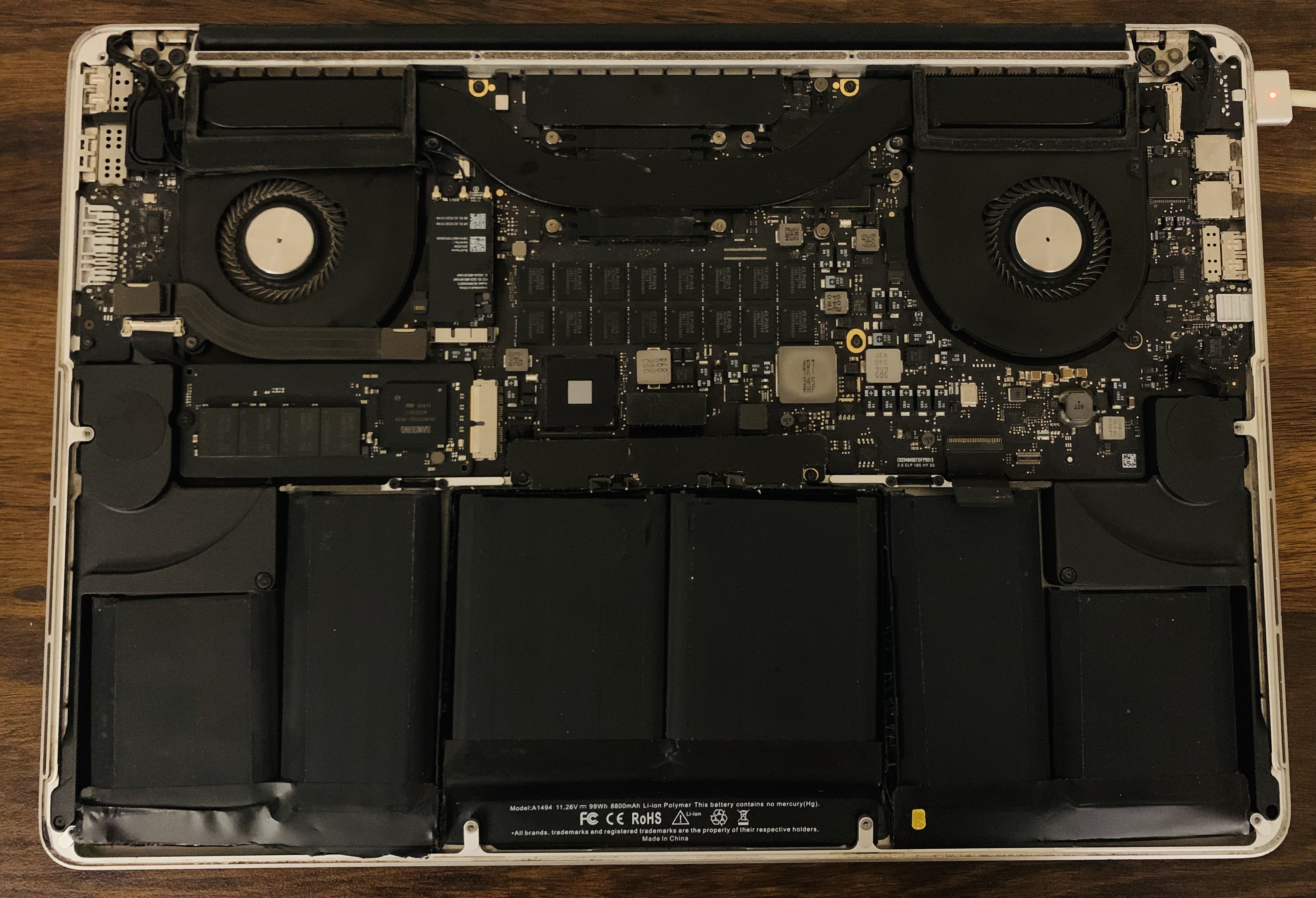 Coming from the person who's replaced the speakers and MagSafe DC-in board on his own Late 2013 15