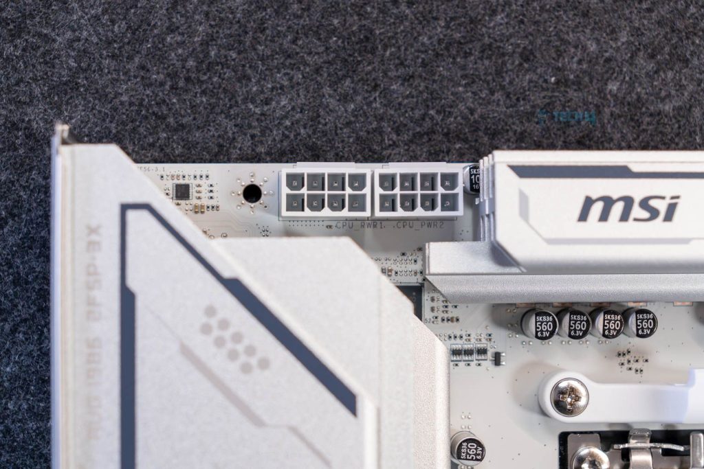 MSI MAG B850 Gaming Plus Max WiFi - EPS connectors