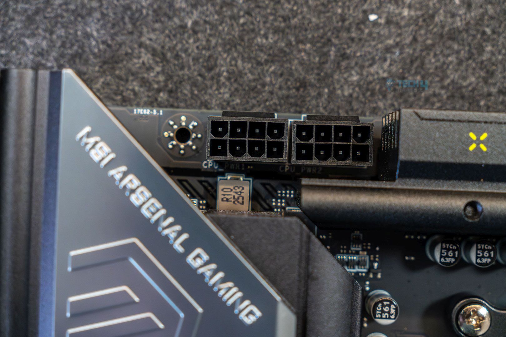 MSI MAG B850 Tomahawk Max WiFi II CPU Connectors