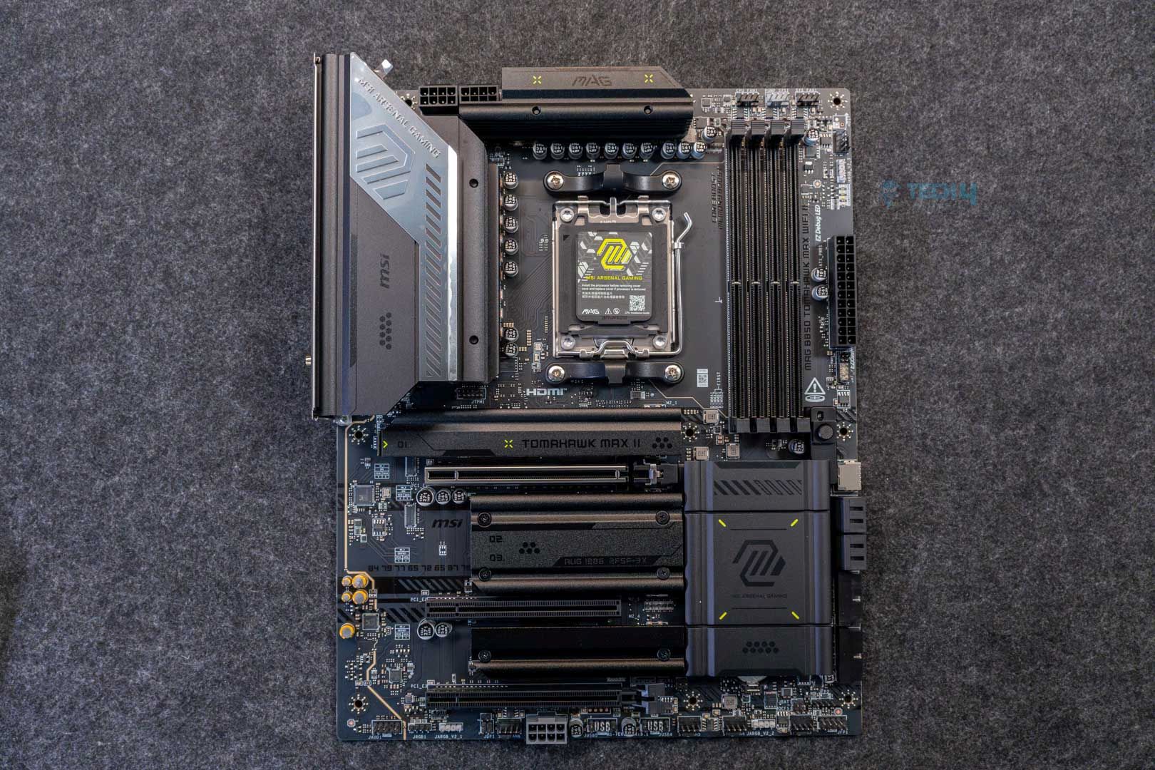 MSI MAG B850 Tomahawk Max WiFi II first look