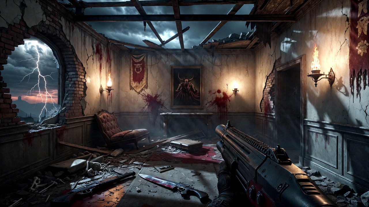 Xbox Currently Working On An Unannounced Horror First-Person Shooter Xbox Horror First-Person Shooter