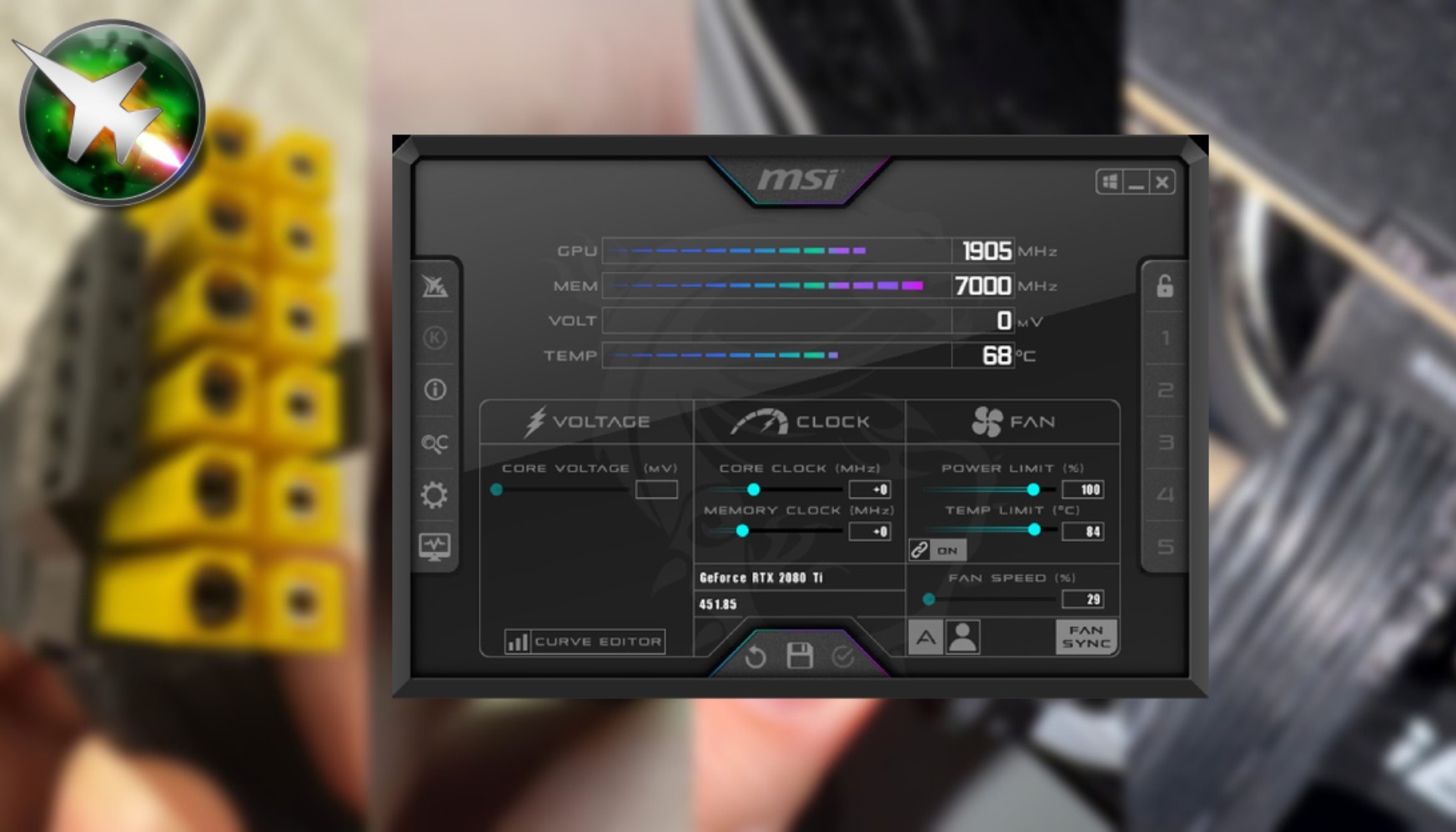 MSI Afterburner Adding Support For Automatic Protection For 12V-2×6 GPU Connectors Amid Burning Issues