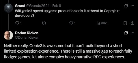 cdpr director thoughts on AI