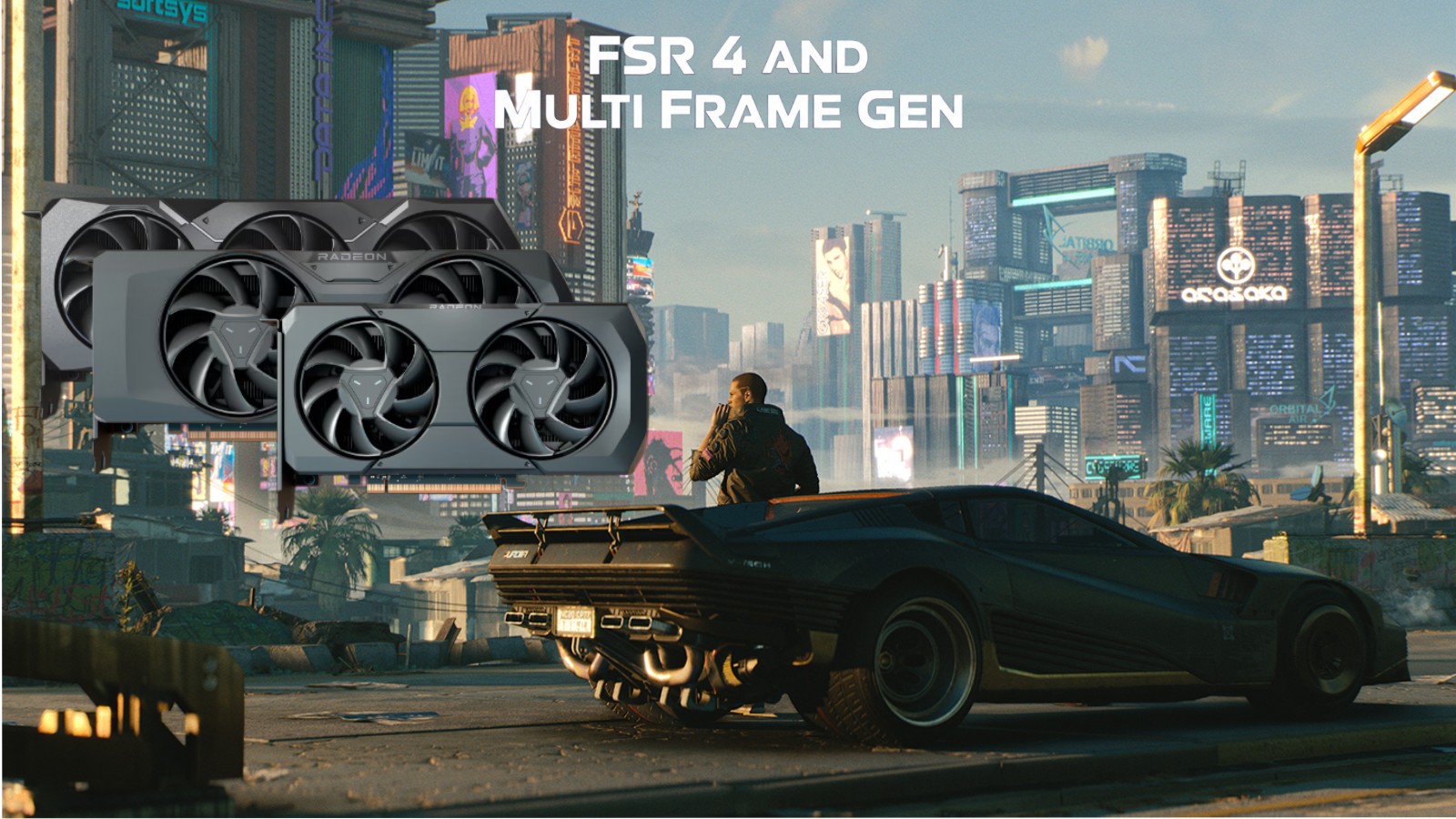 Modders Unlock Multi-Frame Generation Alongside FSR 4, Results Shown On The RX 7900 cyberpunk 2077 fsr4 frame gen