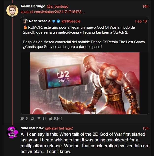 God of War Multiplatform