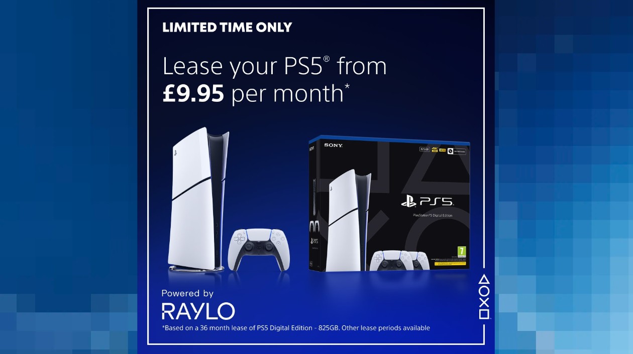 Sony Now Leasing PS5 Consoles With No Upfront Cost, Starting at Just £9.85 Per Month sony ps5 lease