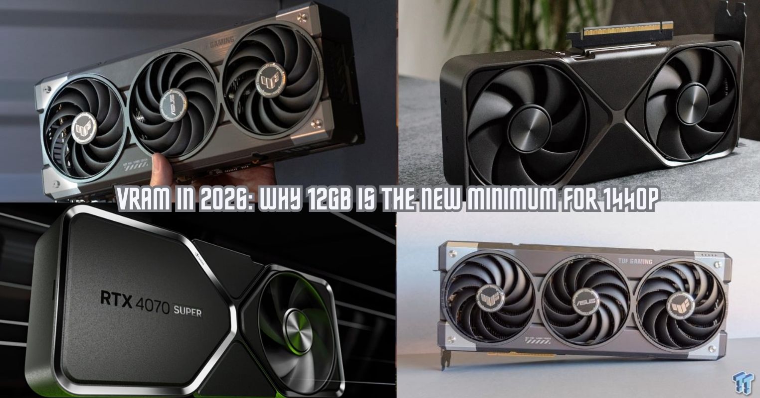 VRAM in 2026: Why 12GB Is the New Minimum for 1440p