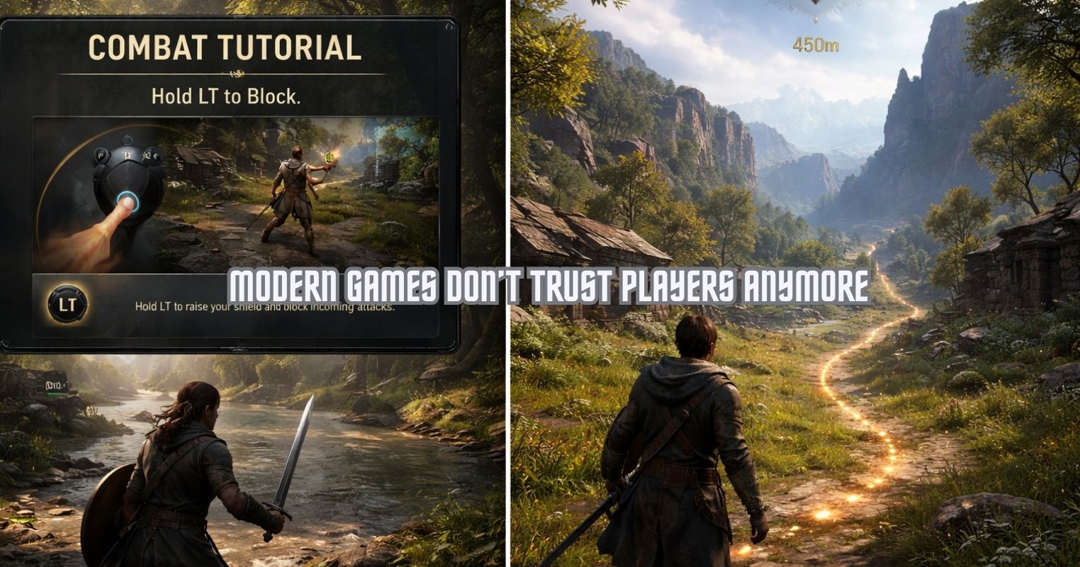 Modern Games Don’t Trust Players Anymore