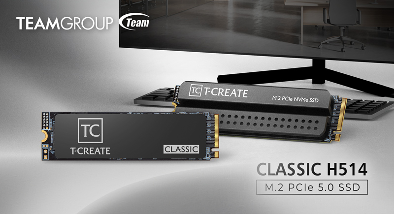 TEAMGROUP Introduces High-Speed H514 SSD Built for AI and Content Creation