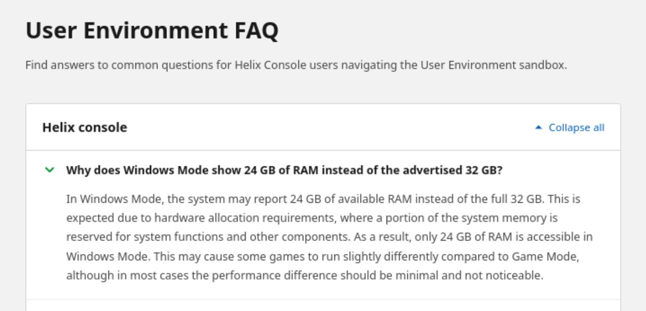 Xbox Project Helix 32GB RAM