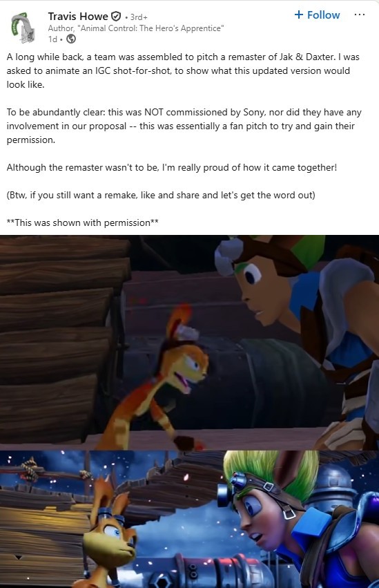 Jak and Daxter Remaster