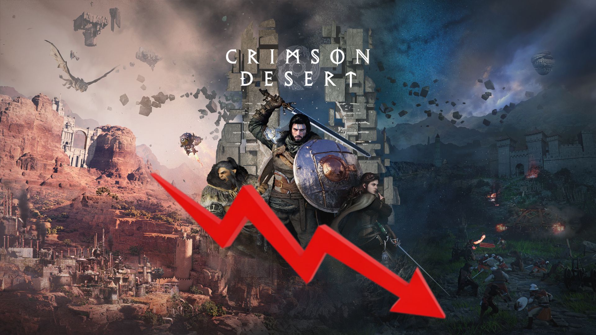 Pearl Abyss Stocks Plunge By 30%, As Crimson Desert Receives Mixed Reviews