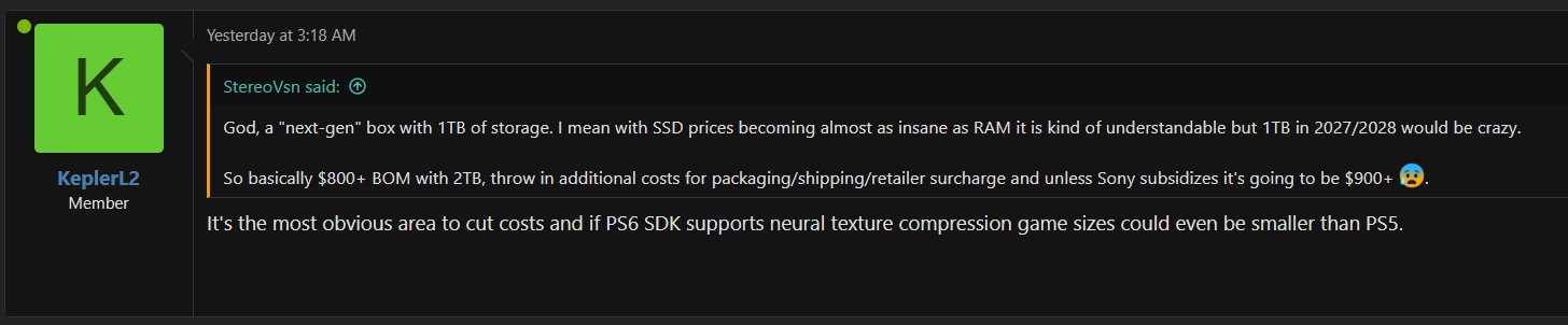 PS6 Game Compression