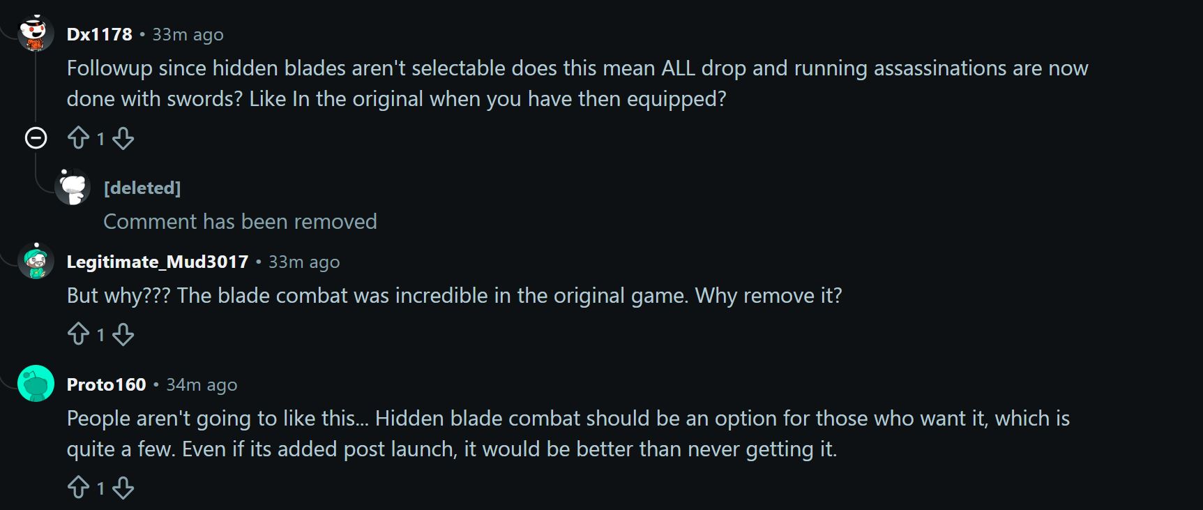 Hidden Blades in Assassin's Creed Black Flag Resynced