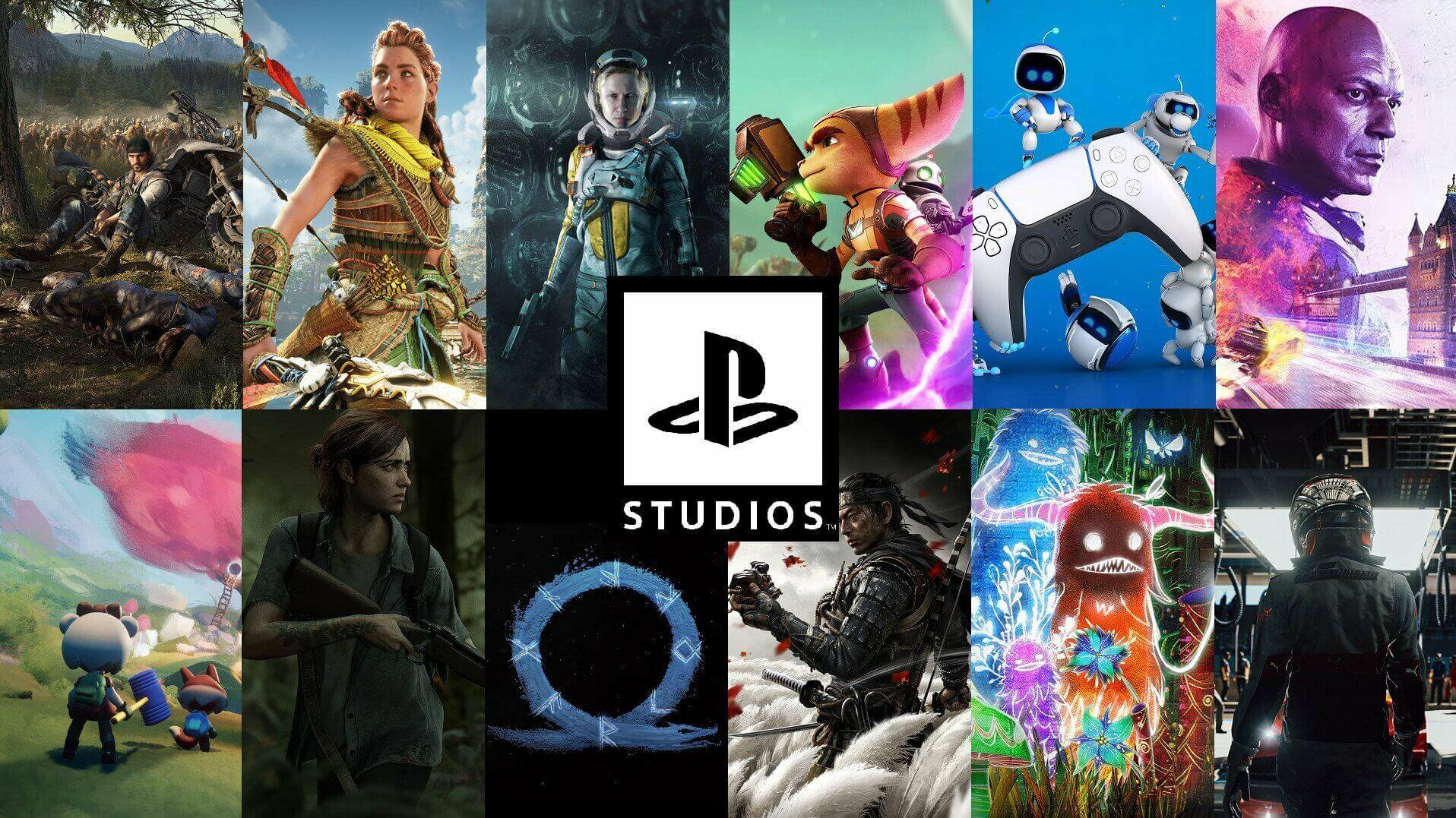 Sony PlayStation Exclusives collage