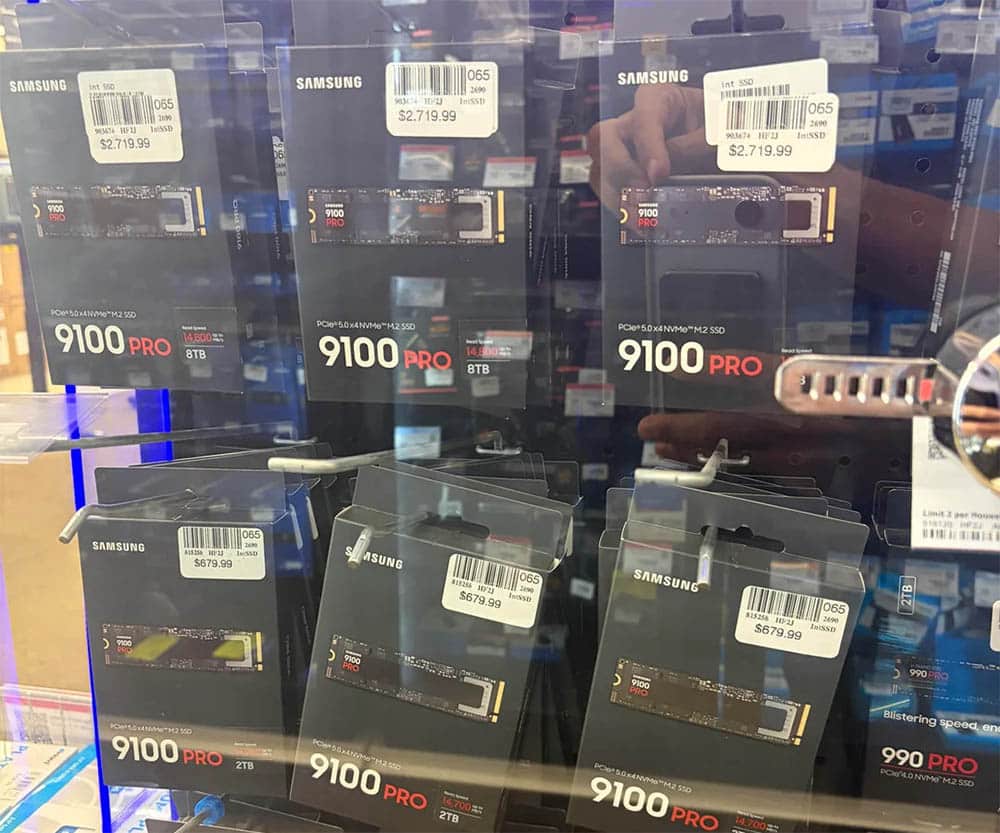 SSD Samsung 9100 PRO