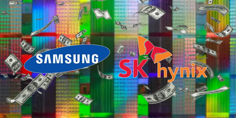 Samsung and SK Hynix production NAND Flash 2026