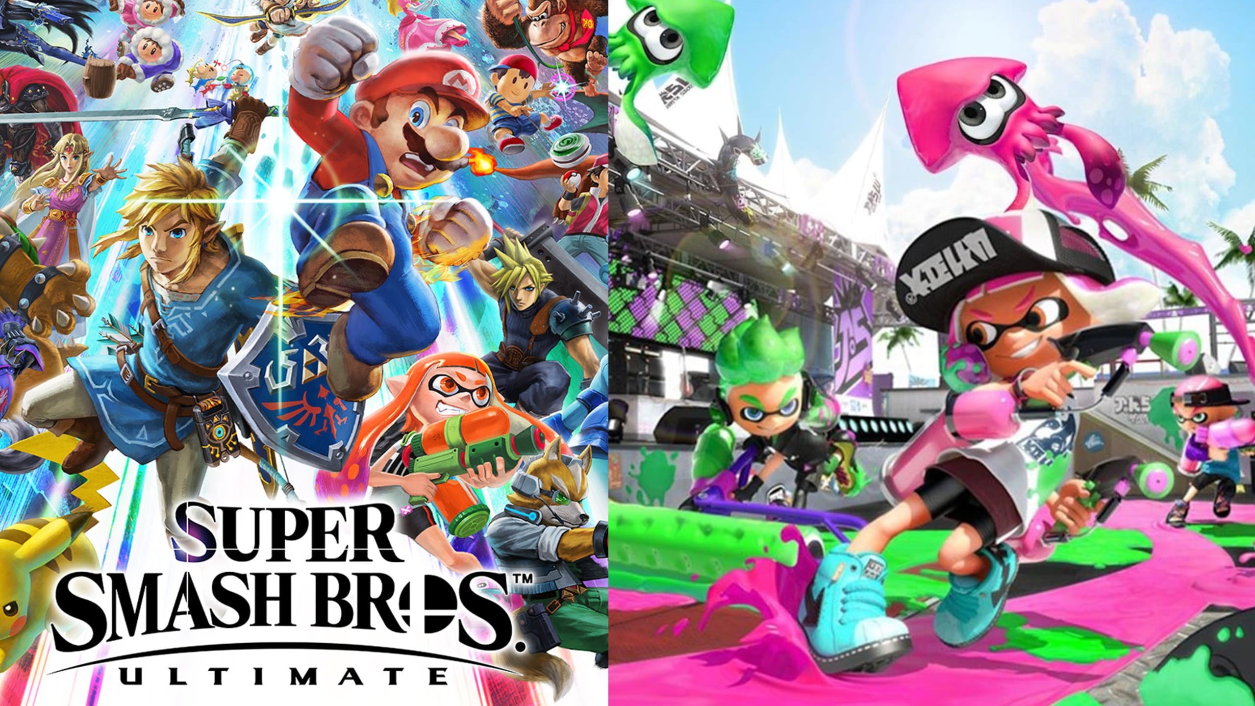 Why Splatoon Still Competes With Smash Bros. as Nintendo’s Best Competitive Game Smash vs Splatoon 2