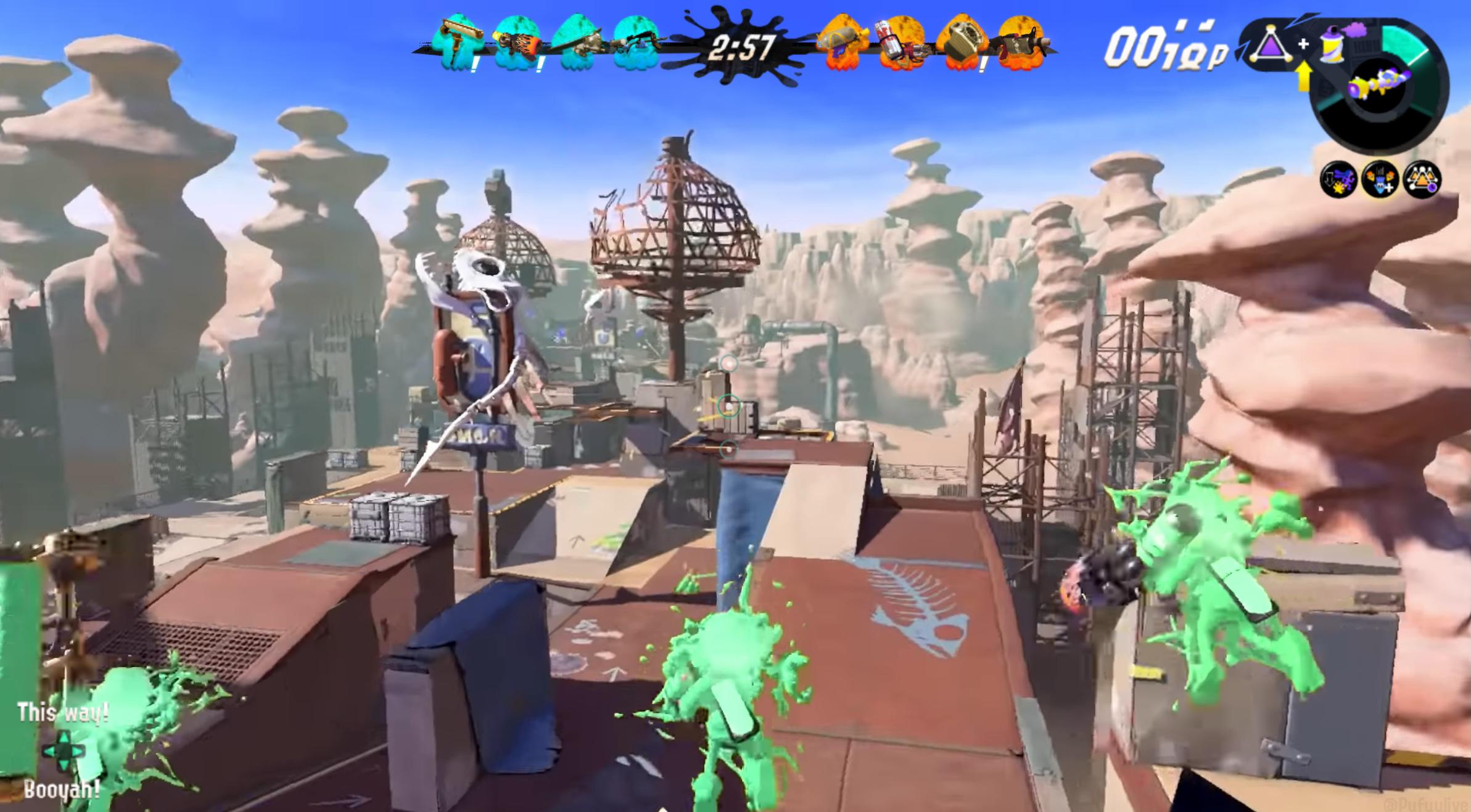 Splatoon 3 Gameplay