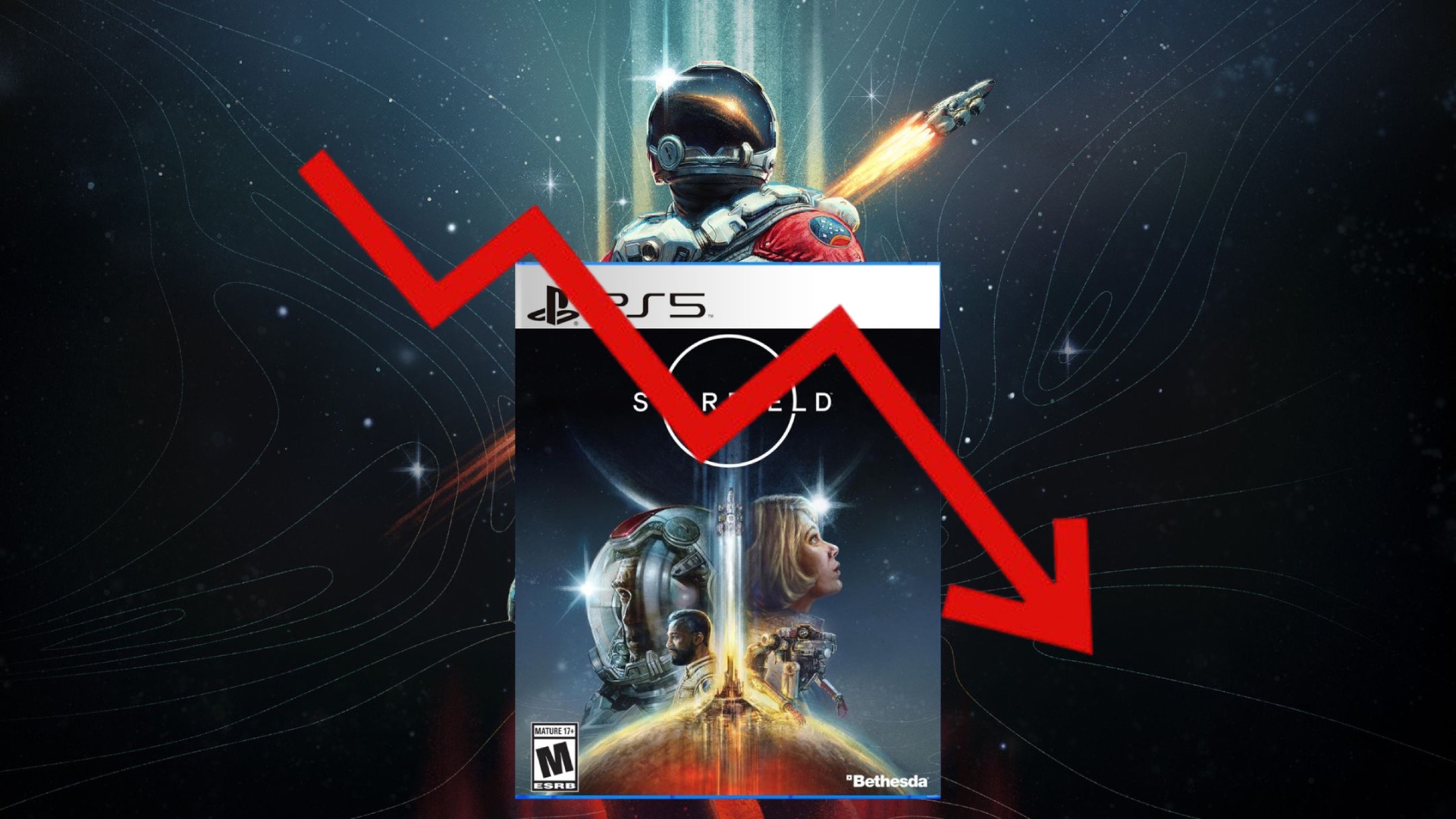 Starfield Sales Fail to Impress on PS5 — Sold Just Around 140K Units Starfield PS5 Sales