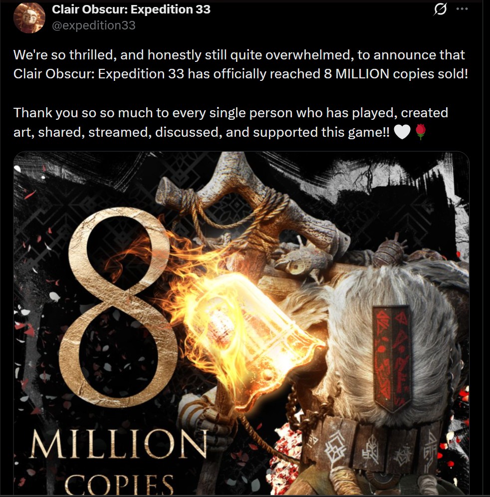 Expedition 33 8 million