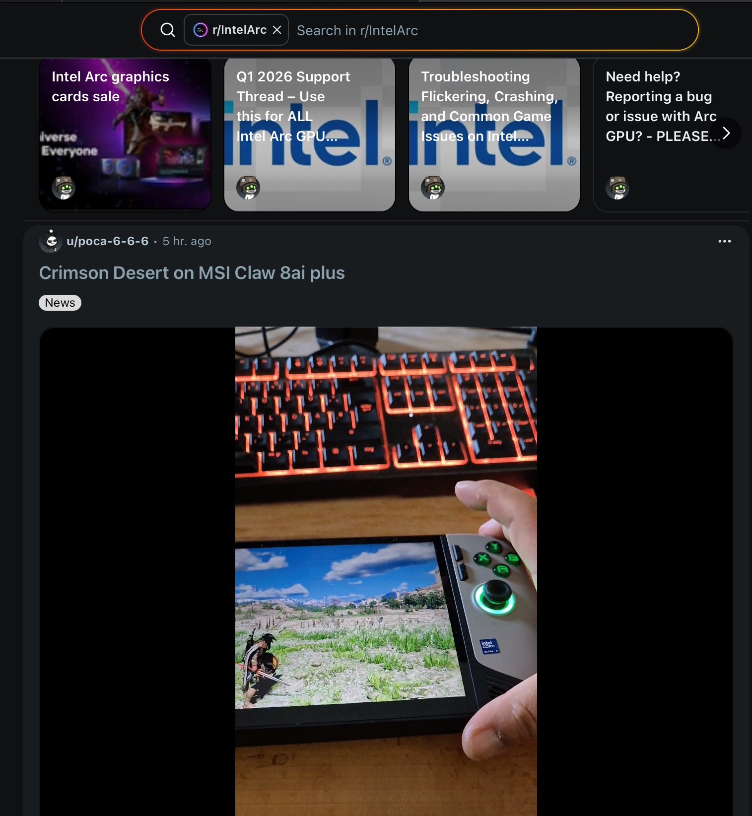 Crimson Desert Intel