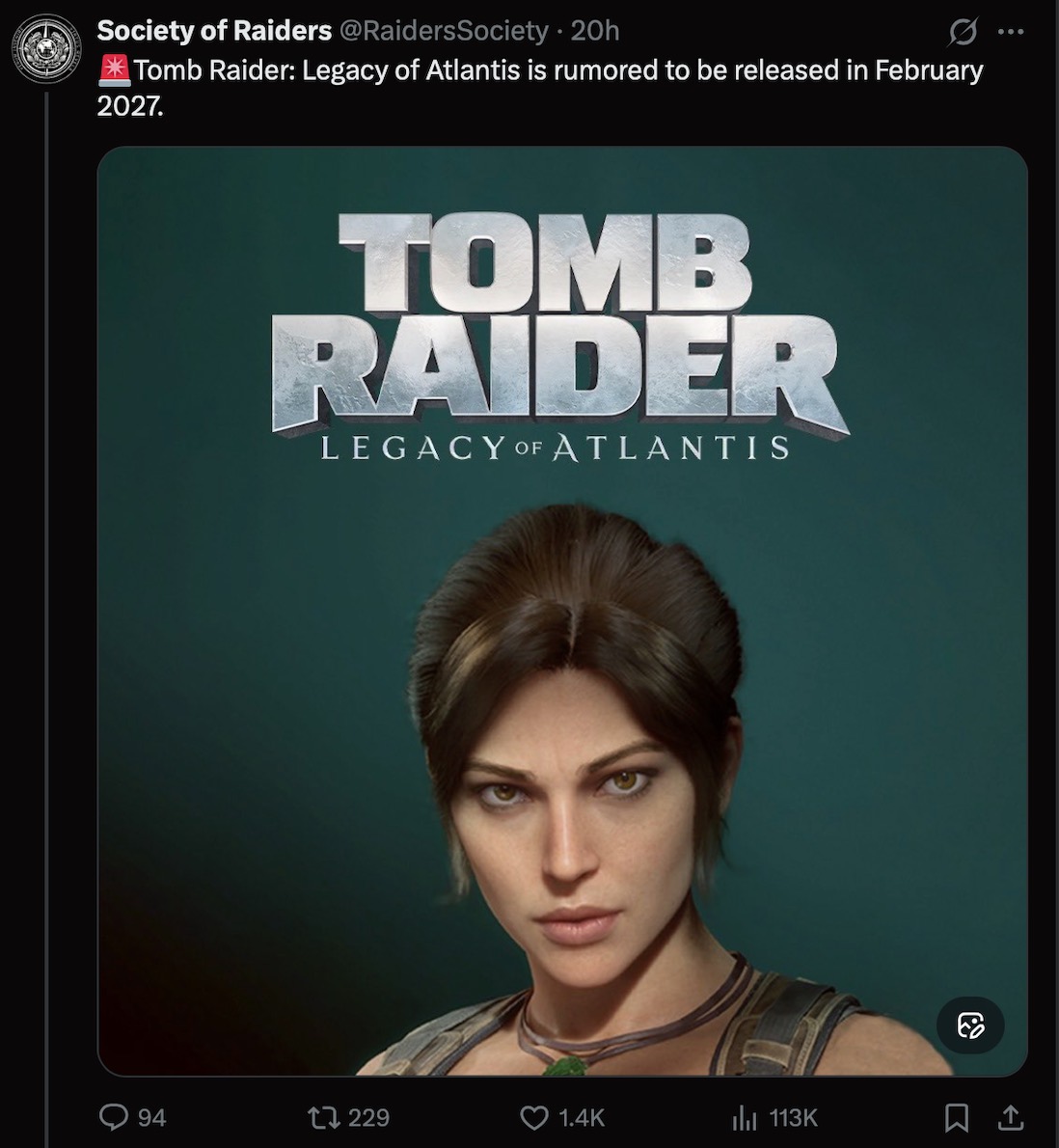 Tomb Raider Delayed