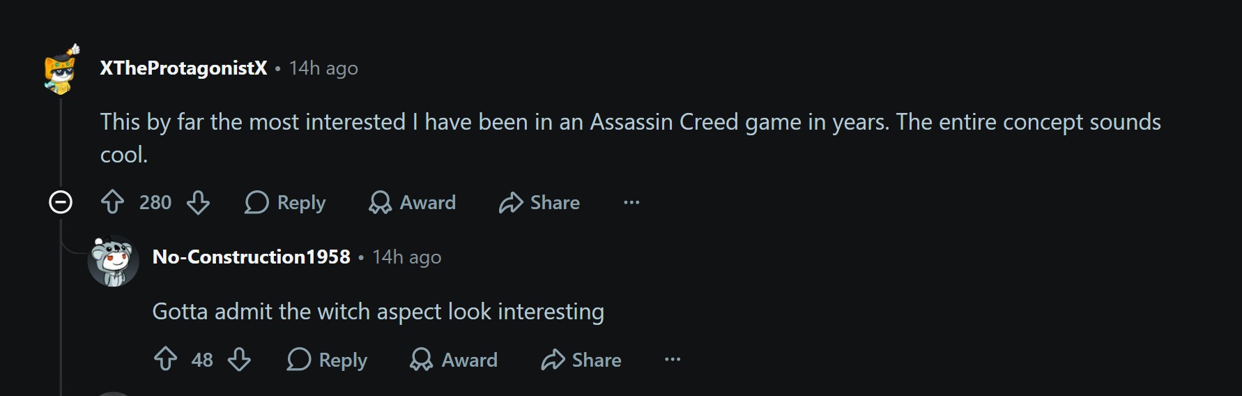 Assassin's Creed Hexe