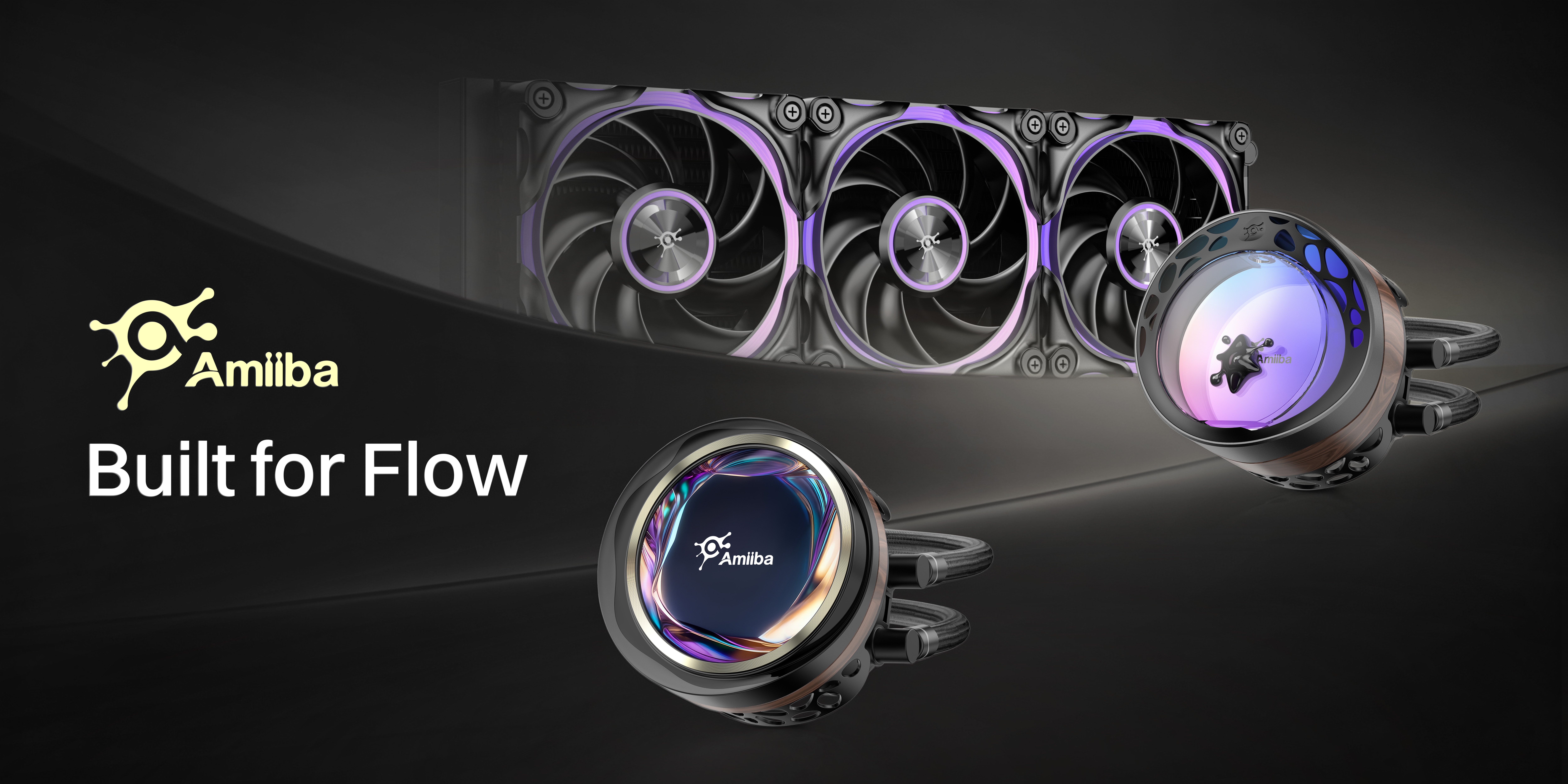 Amiiba Debuts at COMPUTEX 2026 With Ferrofluid-Inspired PC Hardware