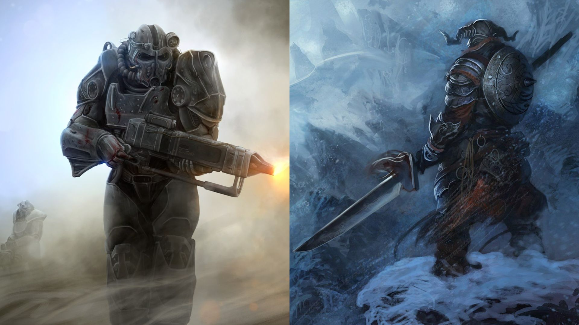 Elder Scrolls 6 Is Still Years Away From Launch, First Fallout Remaster Comes Out 2027 Fallout Elder Scrolls 6 Collage