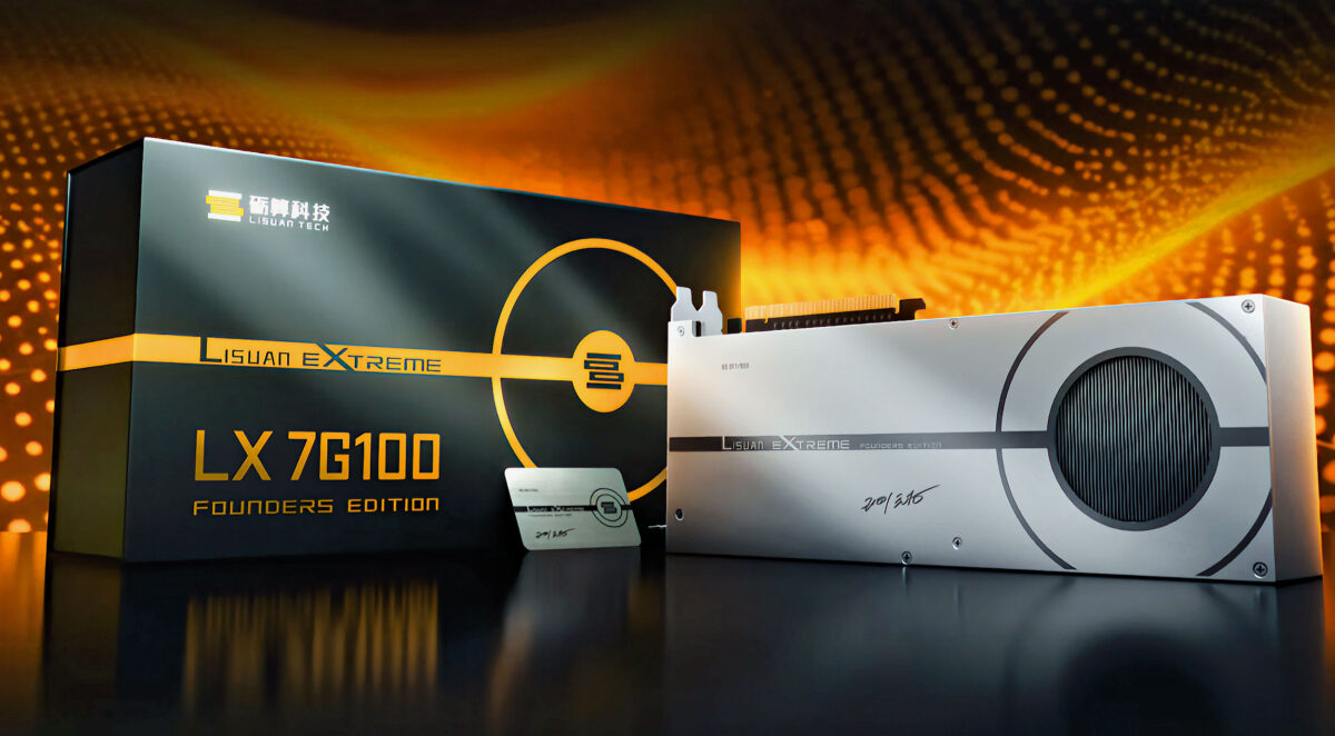 The Chinese Lisuan LX 7G100 Shipment Gets Sold Out Despite Underperforming Against RTX 4060