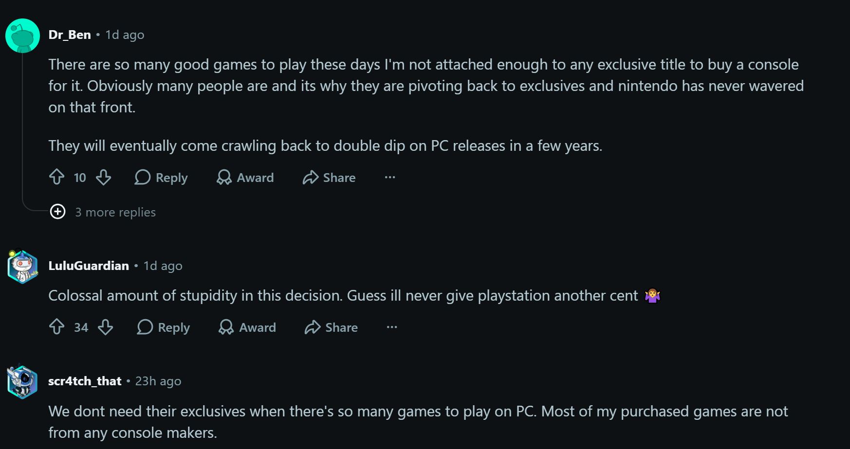 PC Gamers Discuss PlayStation's Return To Exclusivity