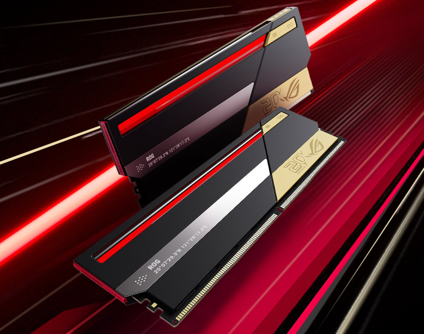 ASUS Launches Its First ROG DDR5 RGB Edition 20 RAM kit ROG DDR5 RGB Edition 20 kit