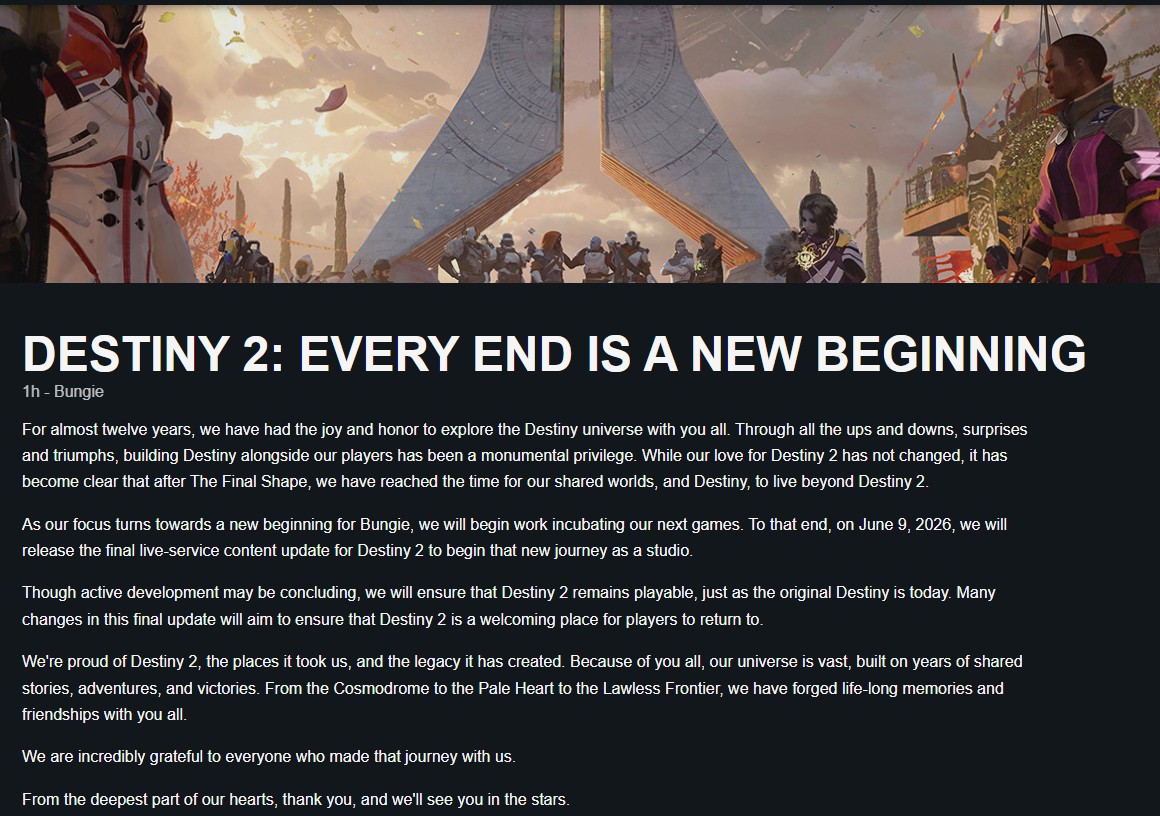 Destiny 2 Development