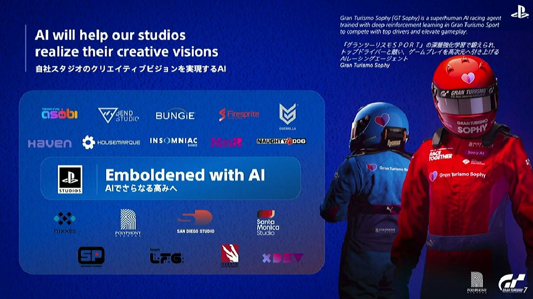 Sony playstation AI