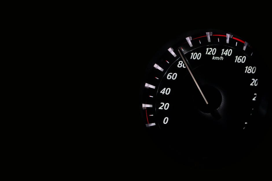 Speed test dashboard