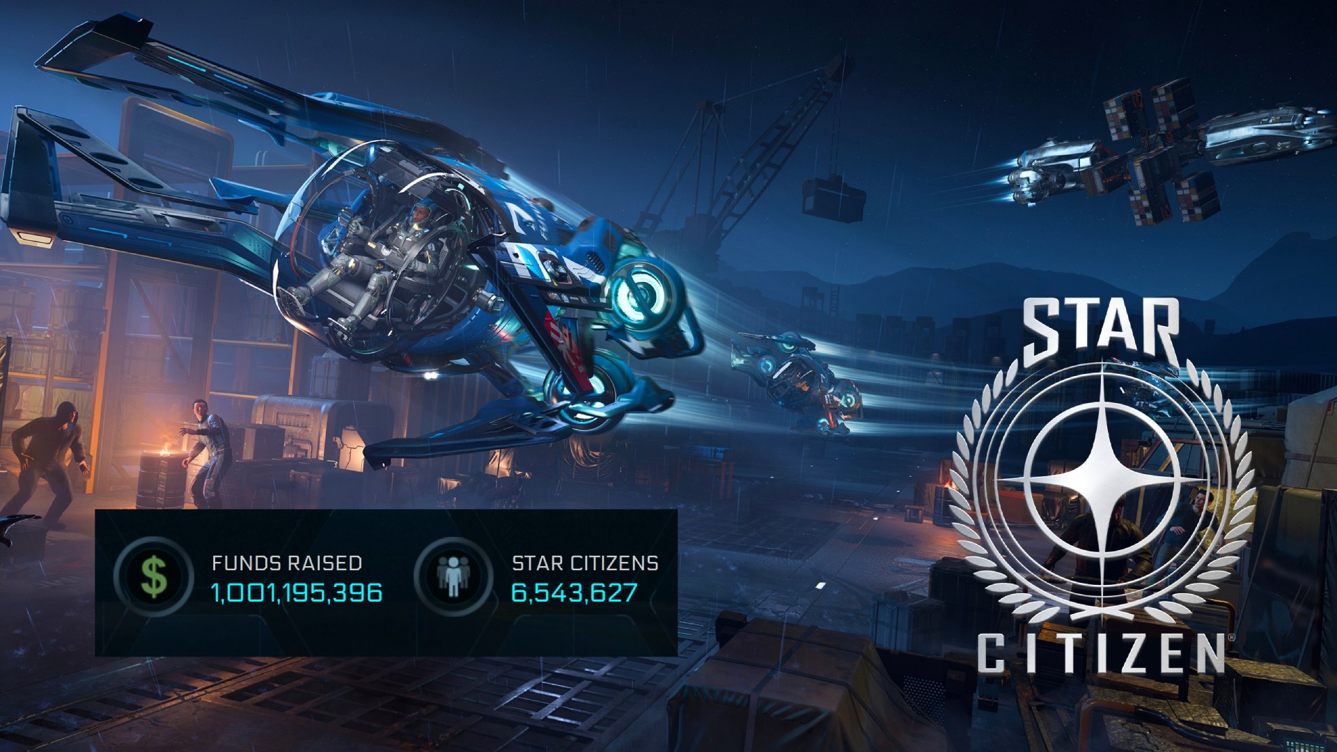 Star Citizen Has Reached A Behemoth $1 Billion in Crowdfunding Star Citizen $1 Billion Funding